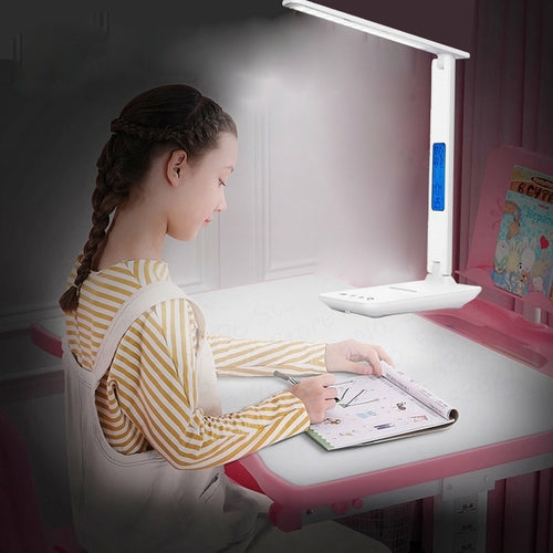 Lampada Plus 3 in 1 con caricabatteria per telefono, orologio e termostato