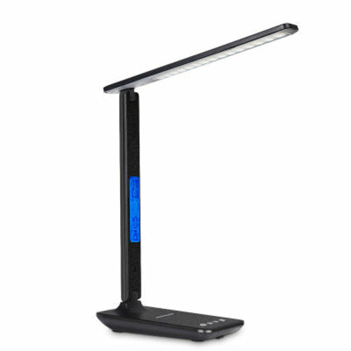 Lampada Plus 3 in 1 con caricabatteria per telefono, orologio e termostato