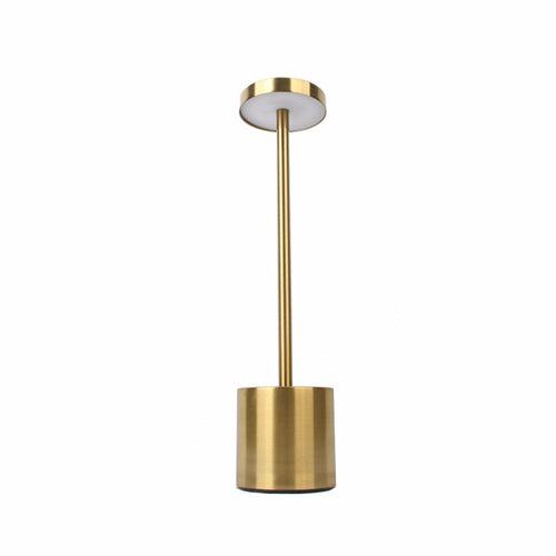 Lampada da tavolo a LED a forma di I in stile nordico per camera da letto