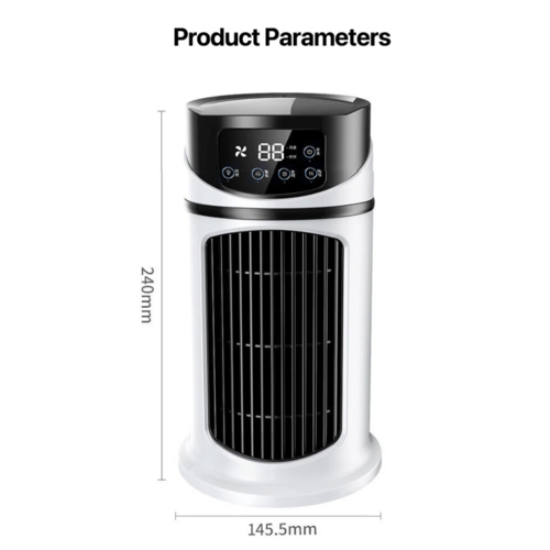 Mini ventilatore portatile per il raffreddamento dell'aria e dell'acqua