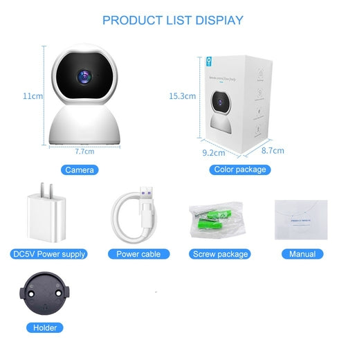Telecamera IP wireless per interni per la sicurezza domestica 1080P