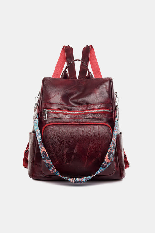 Zaino in pelle PU