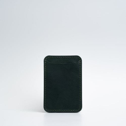 Portafoglio MagSafe in pelle pieno fiore - Classico