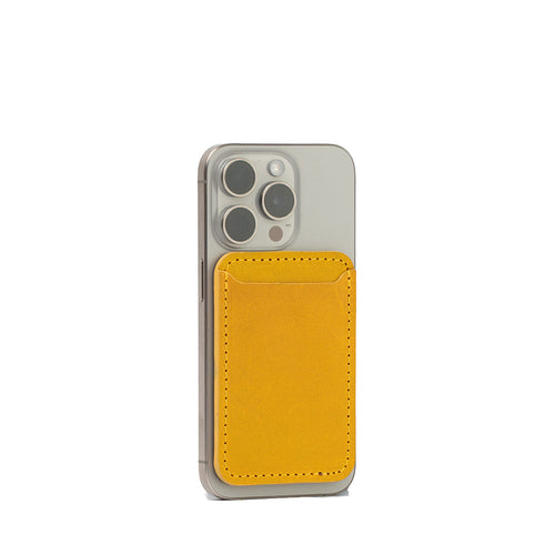 Portafoglio MagSafe in pelle pieno fiore - Classico