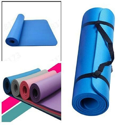 Tappetino da yoga e fitness antiscivolo di grandi dimensioni