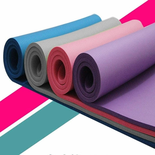 Tappetino da yoga e fitness antiscivolo di grandi dimensioni