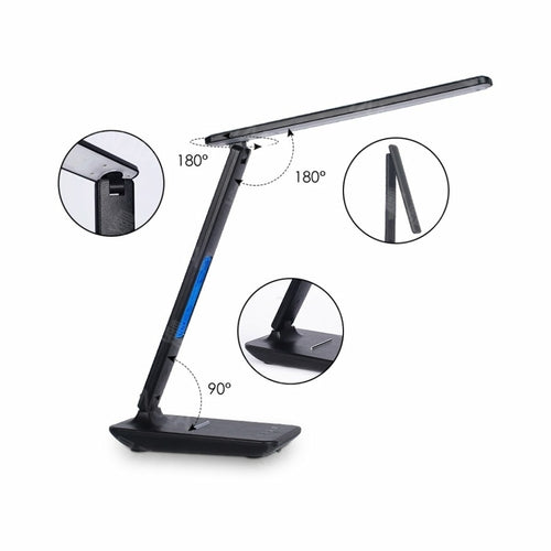 Lampada Plus 3 in 1 con caricabatteria per telefono, orologio e termostato