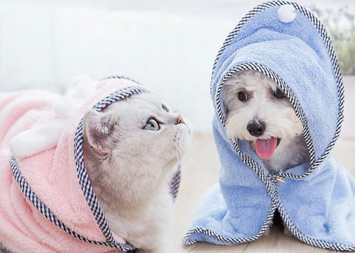 Accappatoio per animali domestici