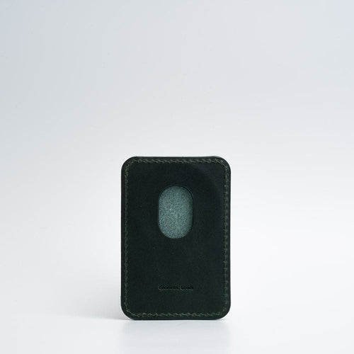 Portafoglio MagSafe in pelle pieno fiore - Classico