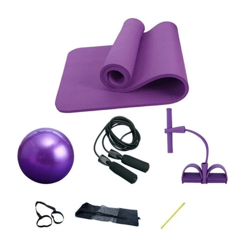 Set di esercizi Deluxe Yoga Fitness da 5 pezzi